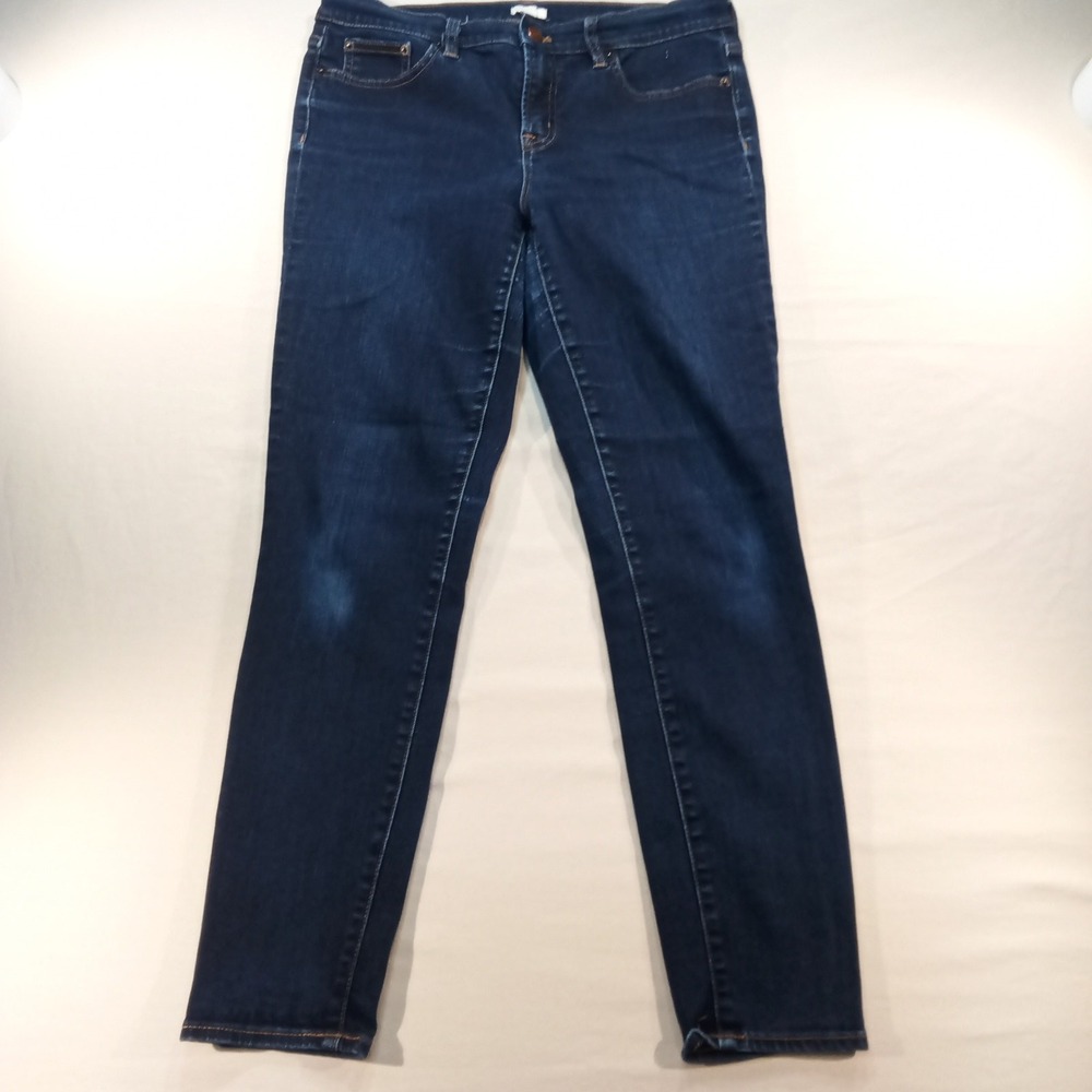 J.Crew Women's Stretch Skinny Jeans Dark Wash W30 L28